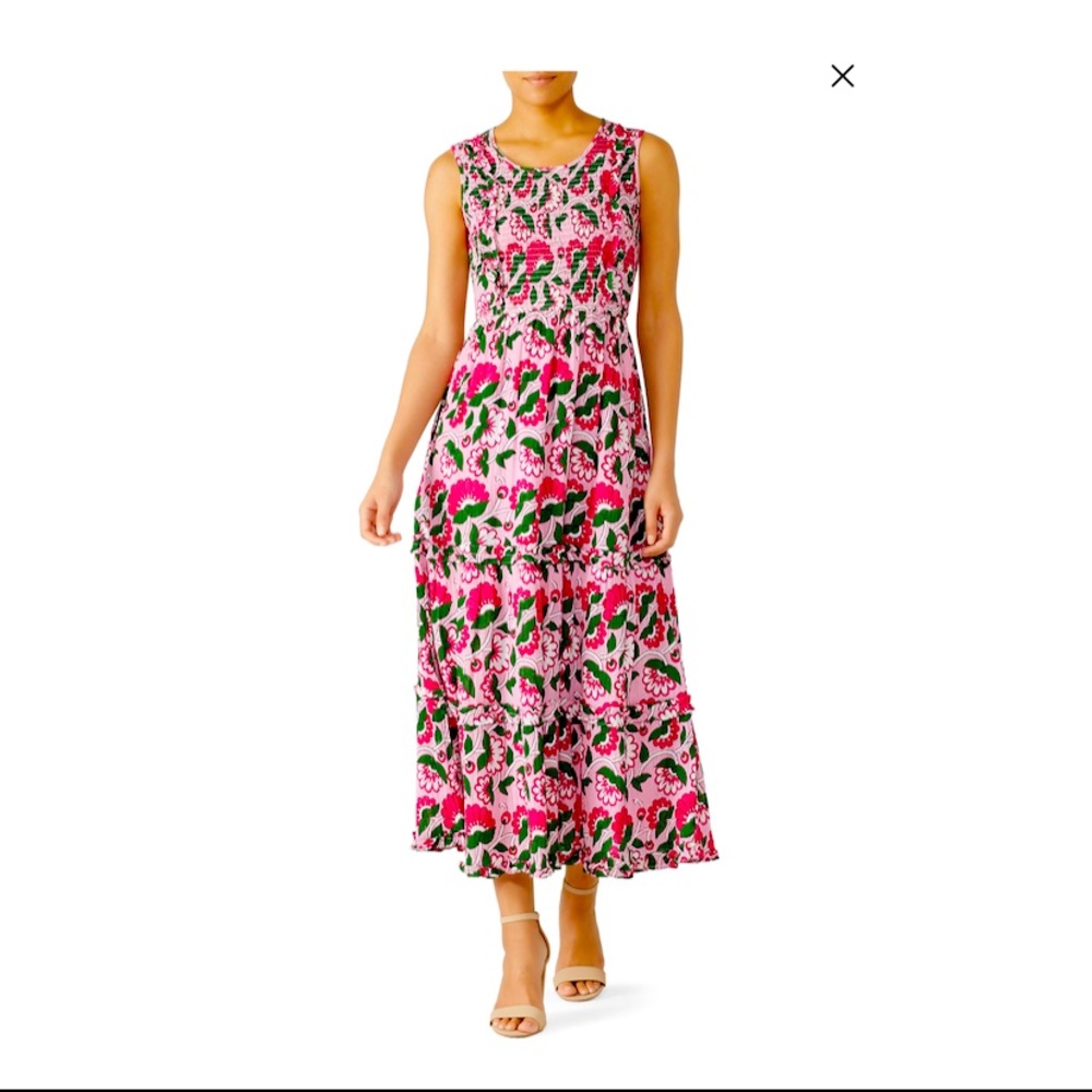 Banjanan Pink Aisha Maxi Dress